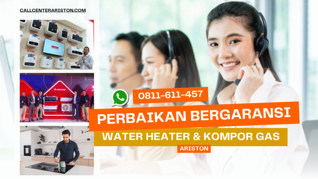 Water Heater dan Kompor Gas Ariston — Service, Spareparts